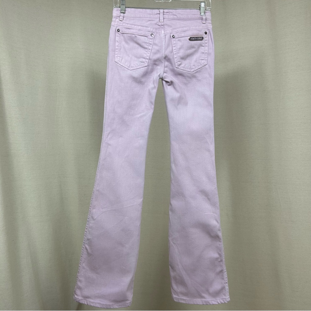 Roberto Cavalli Vintage Light Pink Flare Jeans